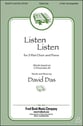 Listen Listen Two-Part choral sheet music cover